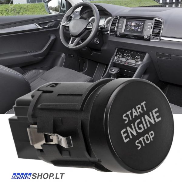 Skoda Karoq Kodiaq Superb Octavia Scala START STOP mygtukas 3V0905217 3V0905217A